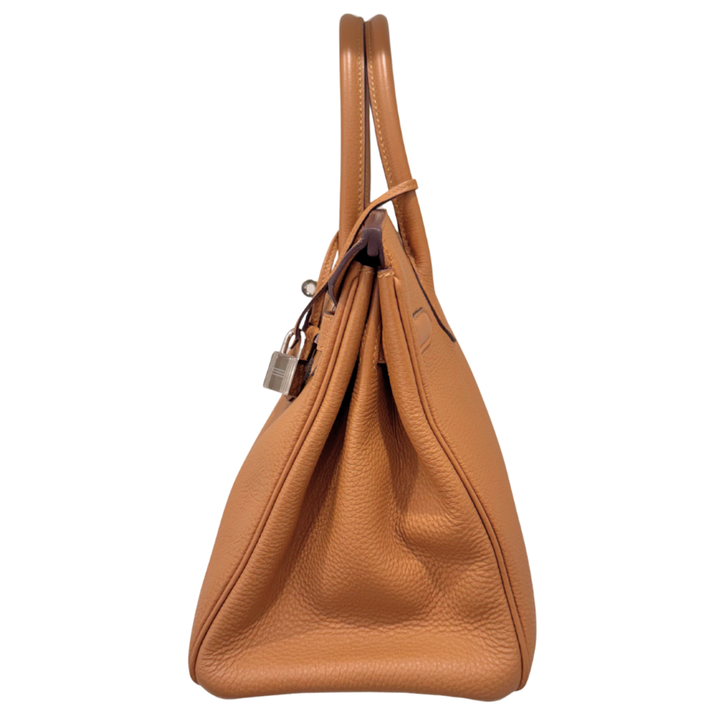 Hermès Birkin Caramel Togo 30CM Palladium HW (2015) (FULL SET)