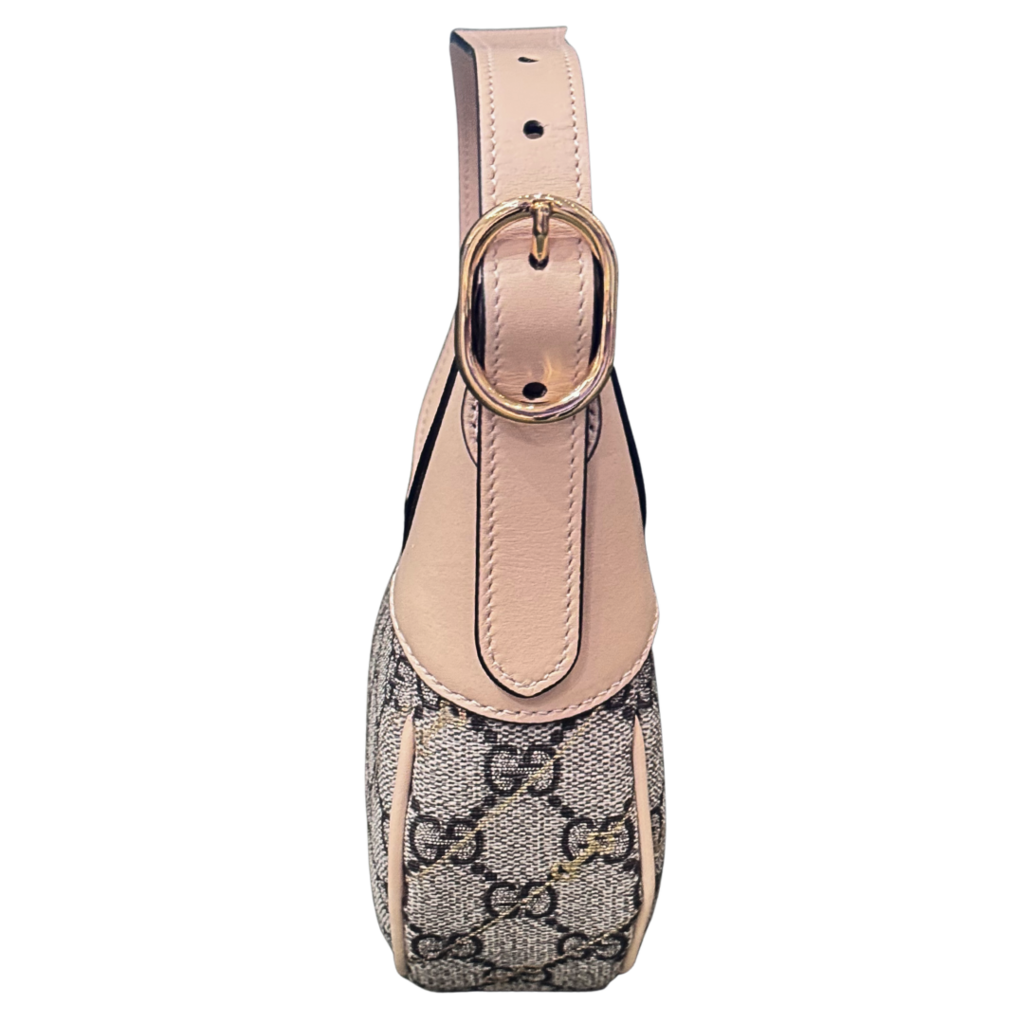 Gucci Beige Mini Ophidia Hobo Bag