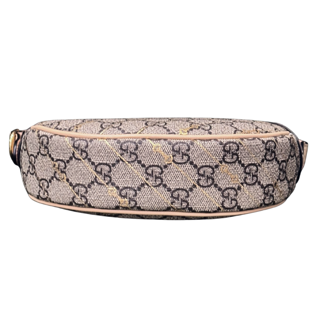 Gucci Beige Mini Ophidia Hobo Bag
