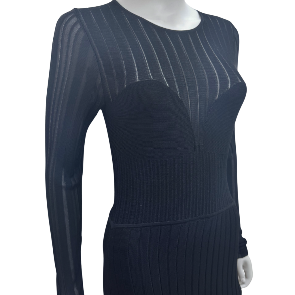 Maria McManus Black Viscose Dress, M (NWT)