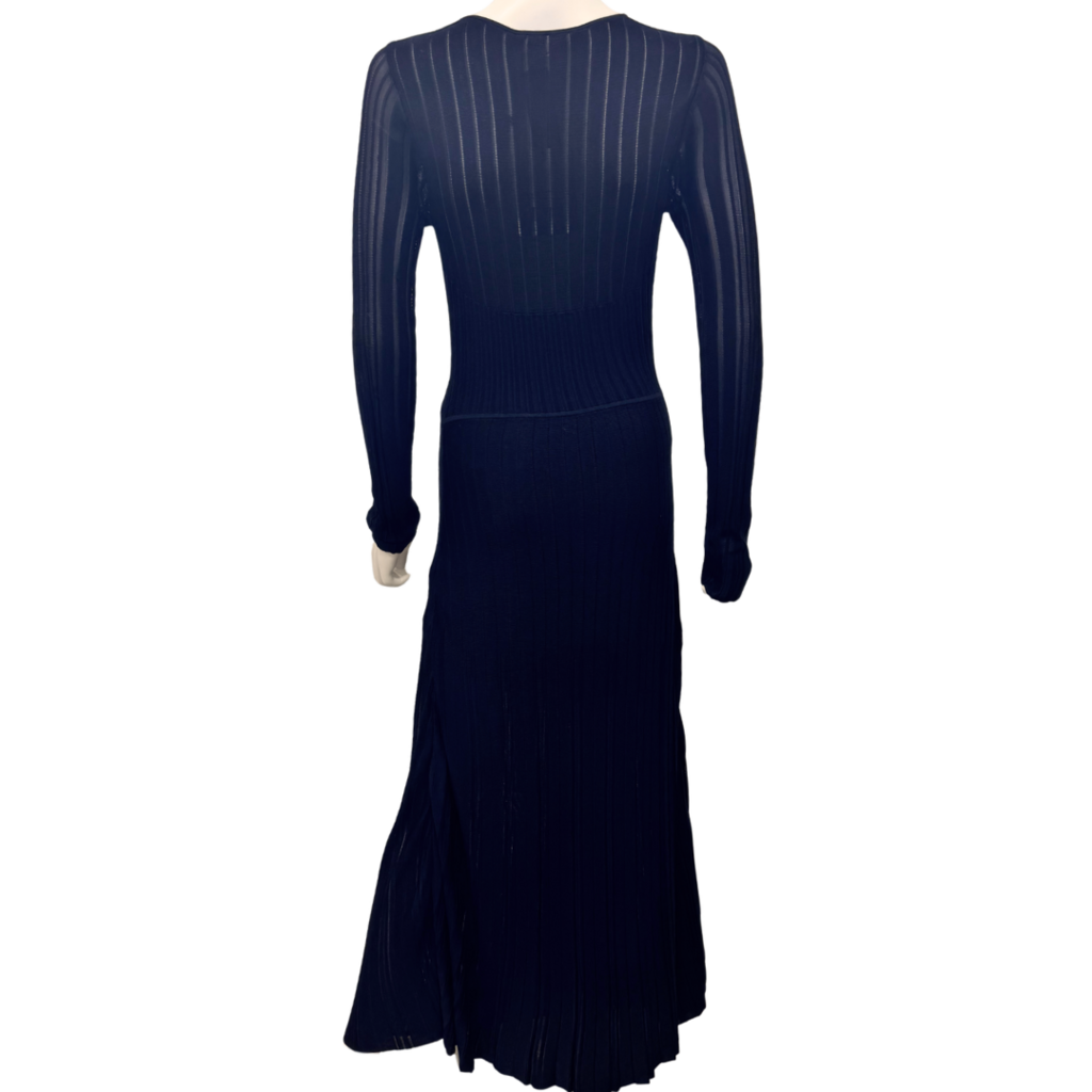 Maria McManus Black Viscose Dress, M (NWT)