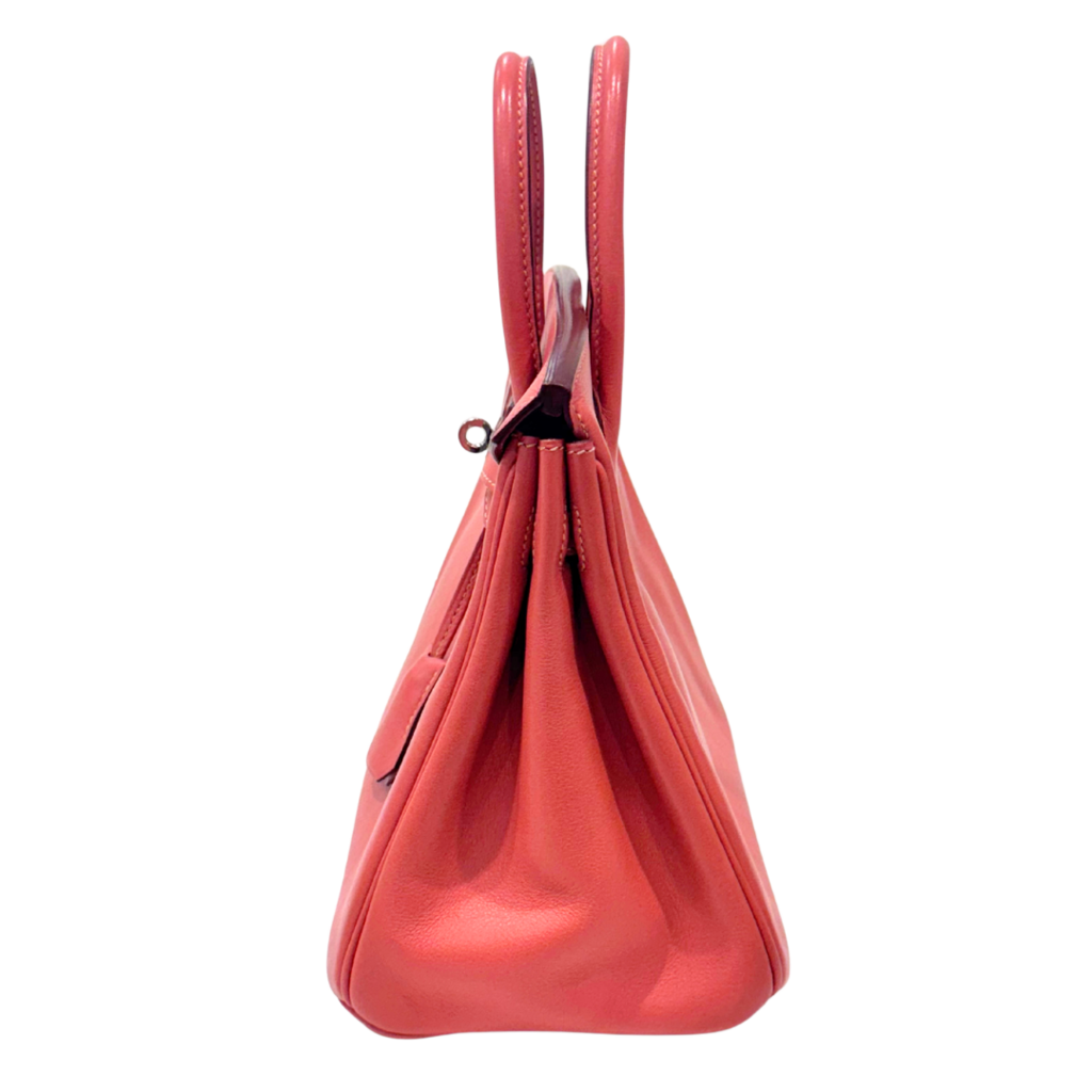 Hermès Birkin Rose Swift 25CM Palladium HW (2008)