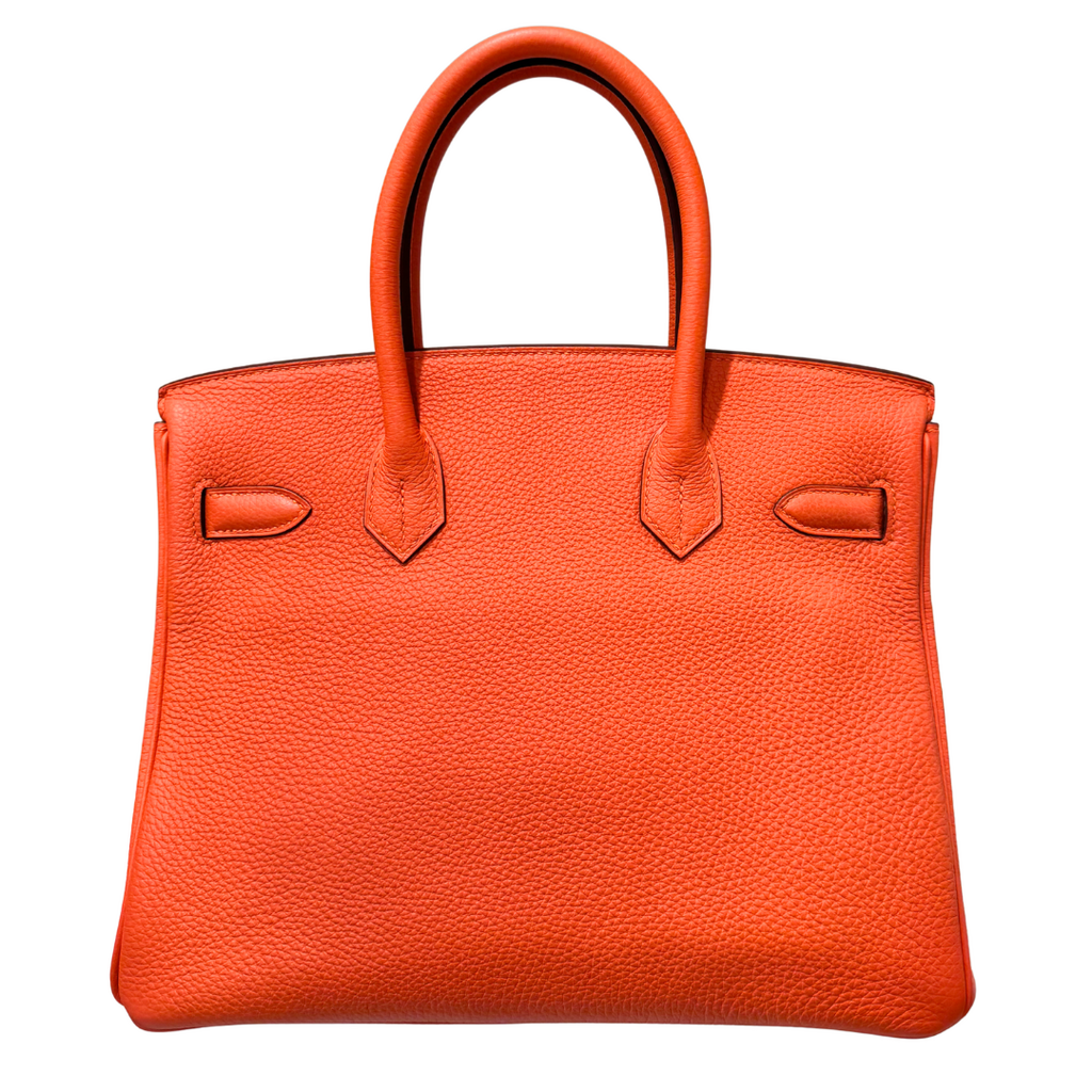 Hermès Birkin Orange Togo 30CM Palladium HW (2015)