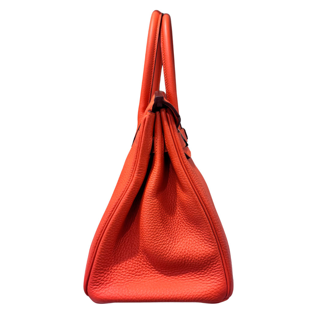Hermès Birkin Orange Togo 30CM Palladium HW (2015)