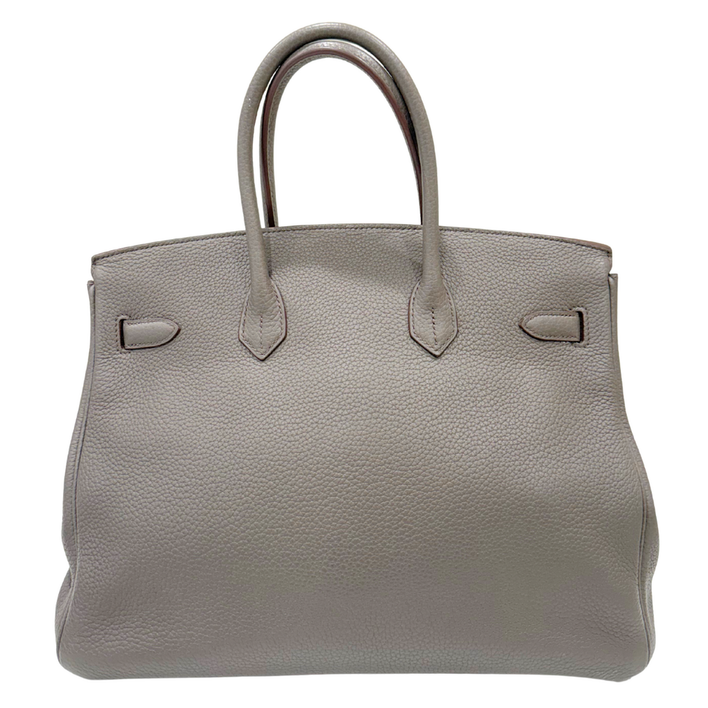 Hermès Birkin Lizard Etoupe 35CM Gold HW (2012)