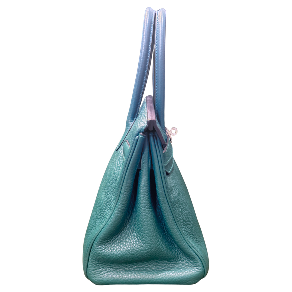 Hermès Birkin Malachite 30CM Palladium HW