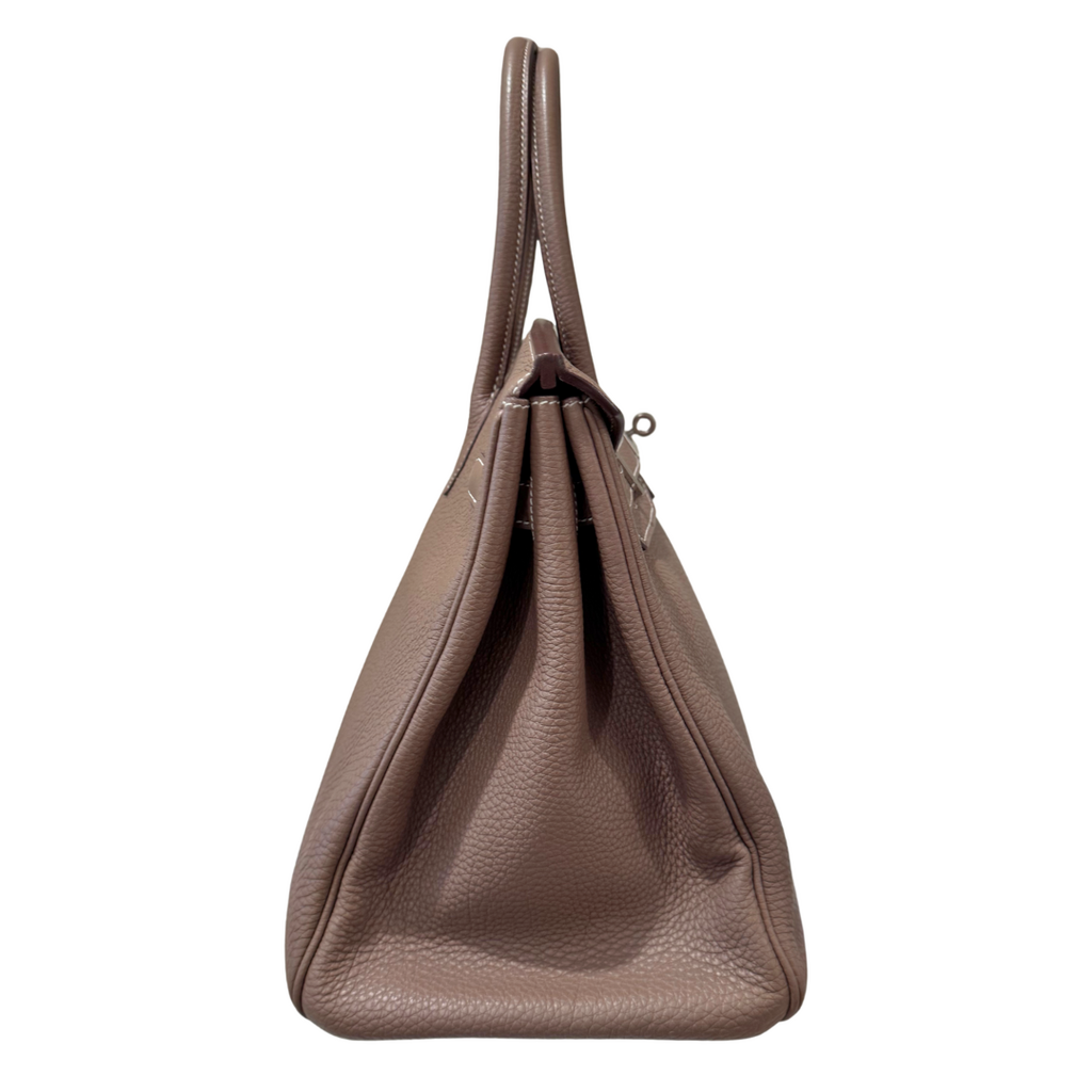 Hermès Birkin Etoupe Togo 35CM Palladium HW (2011)