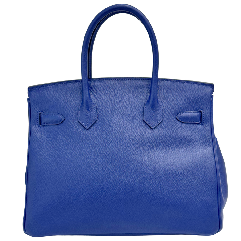 Hermès Birkin Blue Sapphire Epsom 30CM Gold HW (2016)
