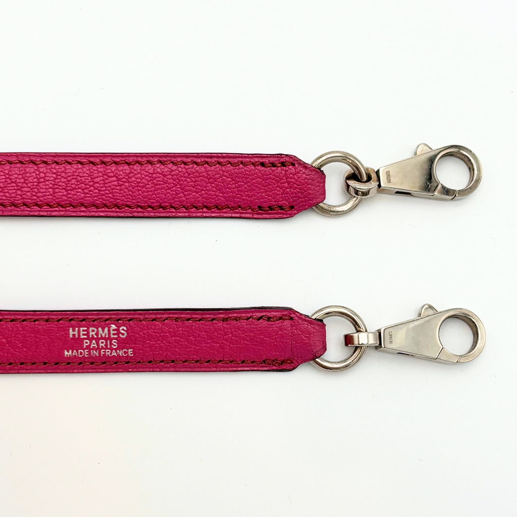 Hermès Kelly Pink Chevre de Coramandell 32CM Palladium HW (2005)