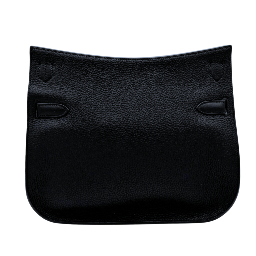 Hermès Jypsiere Black Togo 28CM Palladium HW