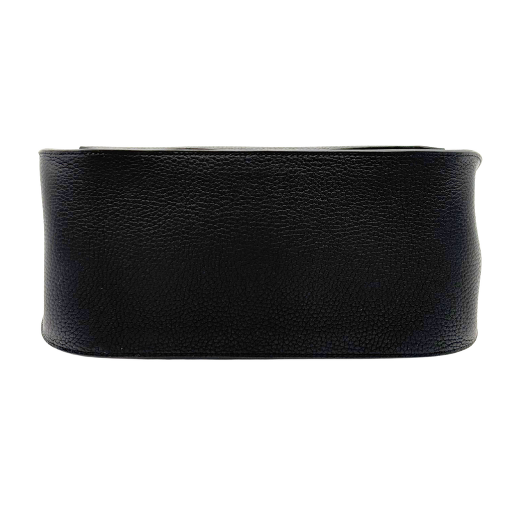 Hermès Jypsiere Black Togo 28CM Palladium HW