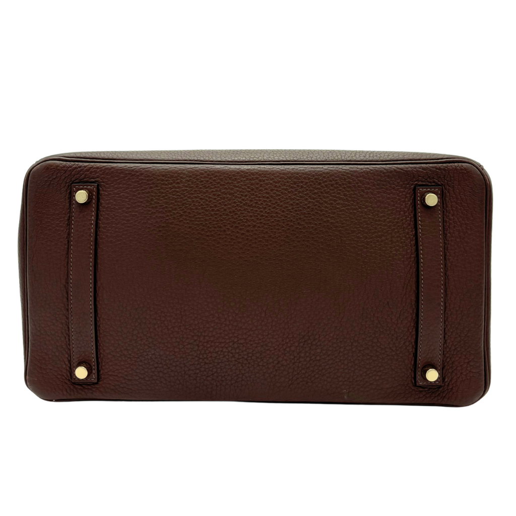 Hermès Birkin Brown Togo 35CM Gold HW (2012)