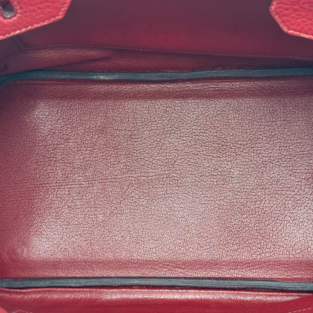 Hermès Birkin Rouge H Togo 30CM Gold HW (2004)