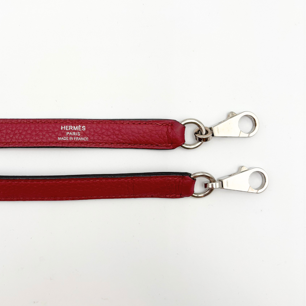 Hermès Kelly Rouge H Togo 28CM Palladium HW (2017)