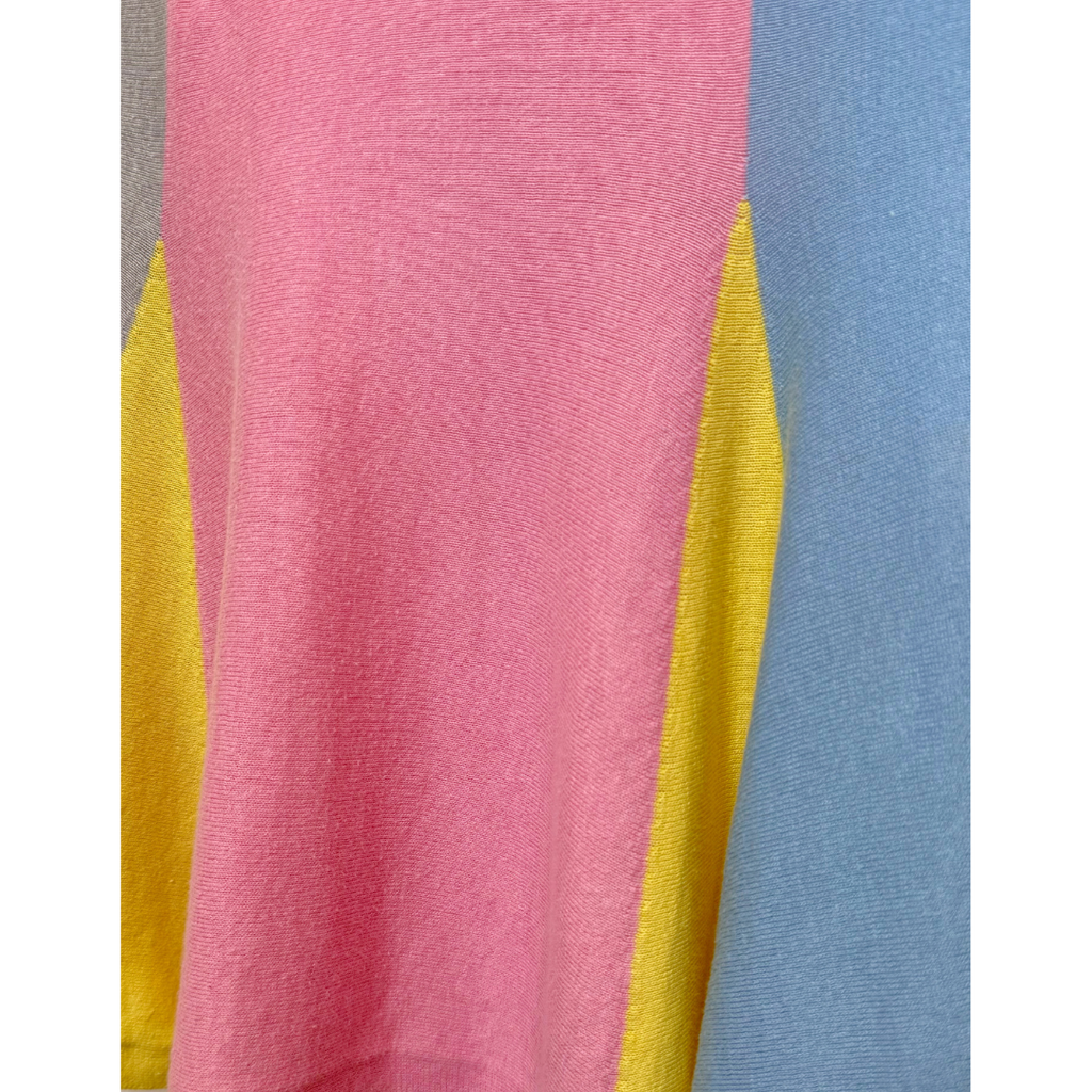 Chanel Perfume Patch Cotton Blend Knit Midi Dress, 36 (SS 2008)