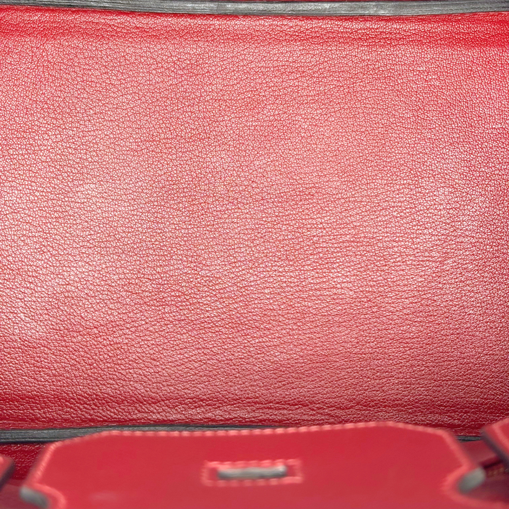 Hermès Birkin Rouge H Epsom 35CM Gold HW (2002)