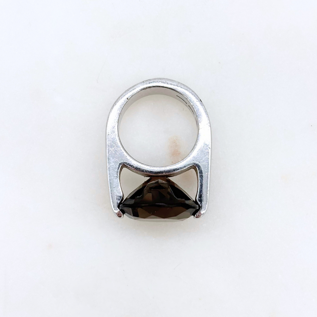 Pianegonda Silver & Quartz Pianegonda Ring