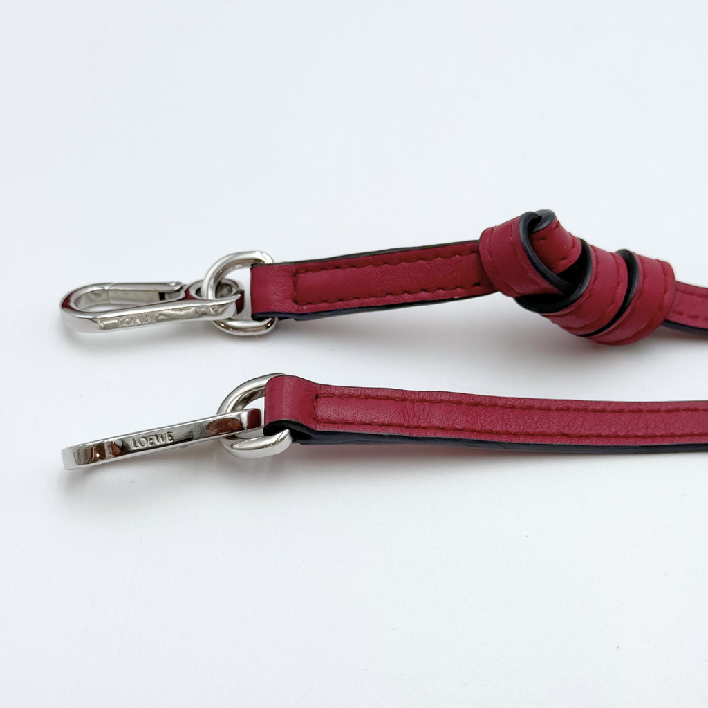 Loewe Small Raspberry Puzzle Bag