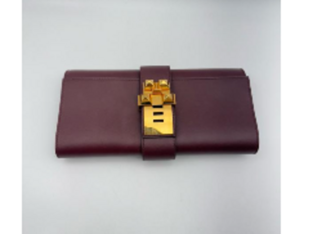 Purple Medor Clutch