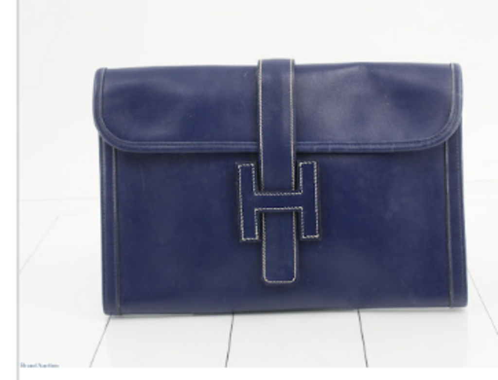 Navy Leather Jige PM