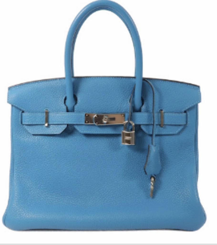 2014 Turquoise Taurillon Clemence Birkin 30