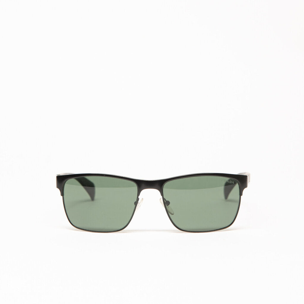Prada Black Wire Frame Sunglasses