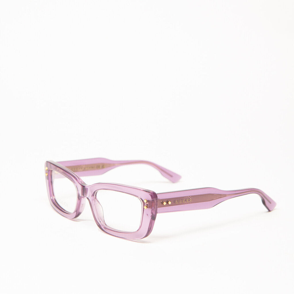 Gucci Lilac Frame Clear Eye Glasses