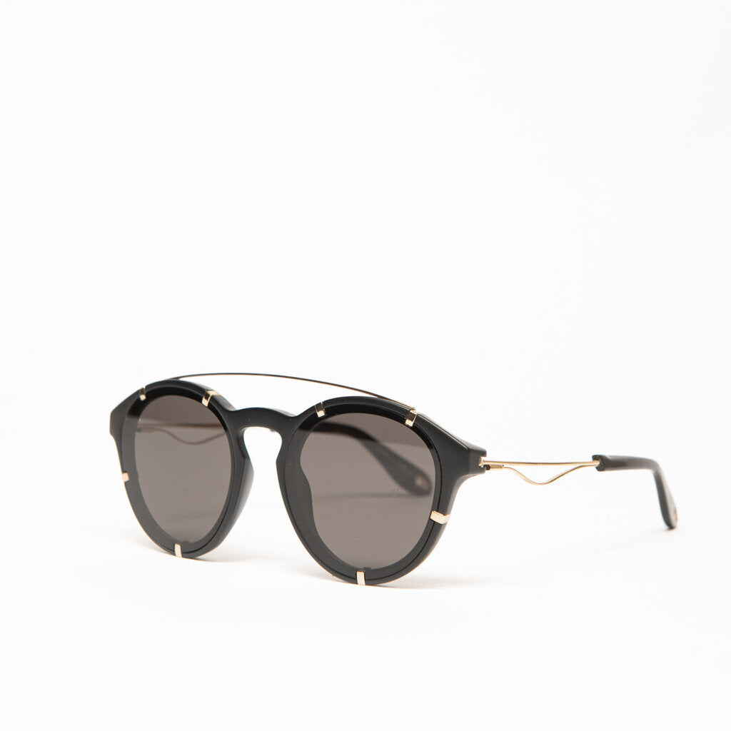 Givenchy Black Circle Sunglasses