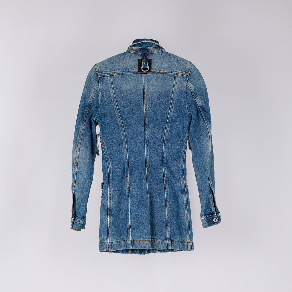 Off-White Denim Mini Dress
