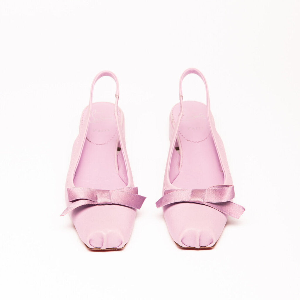 Christian Louboutin Lavender Ballet Slingback Sandal