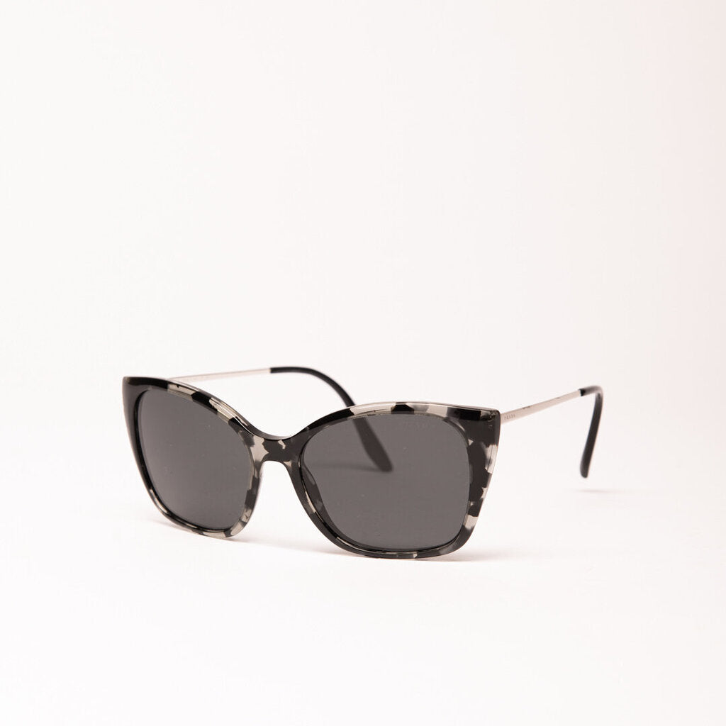 Prada Grey & Black Tortoise Sunglasses