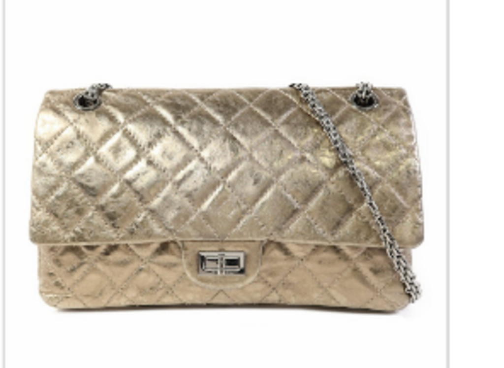 '06-'08 Gold Metallic 2.55 Reissue Bag