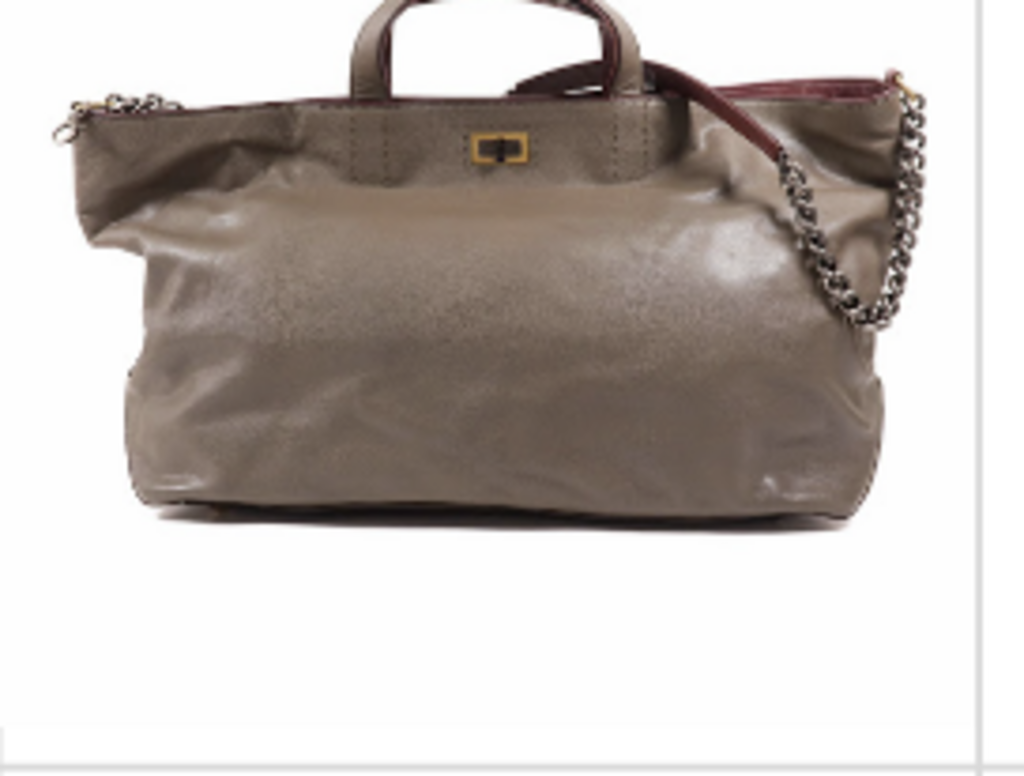'09-'10 Gray Caviar Reissue Tote Bag