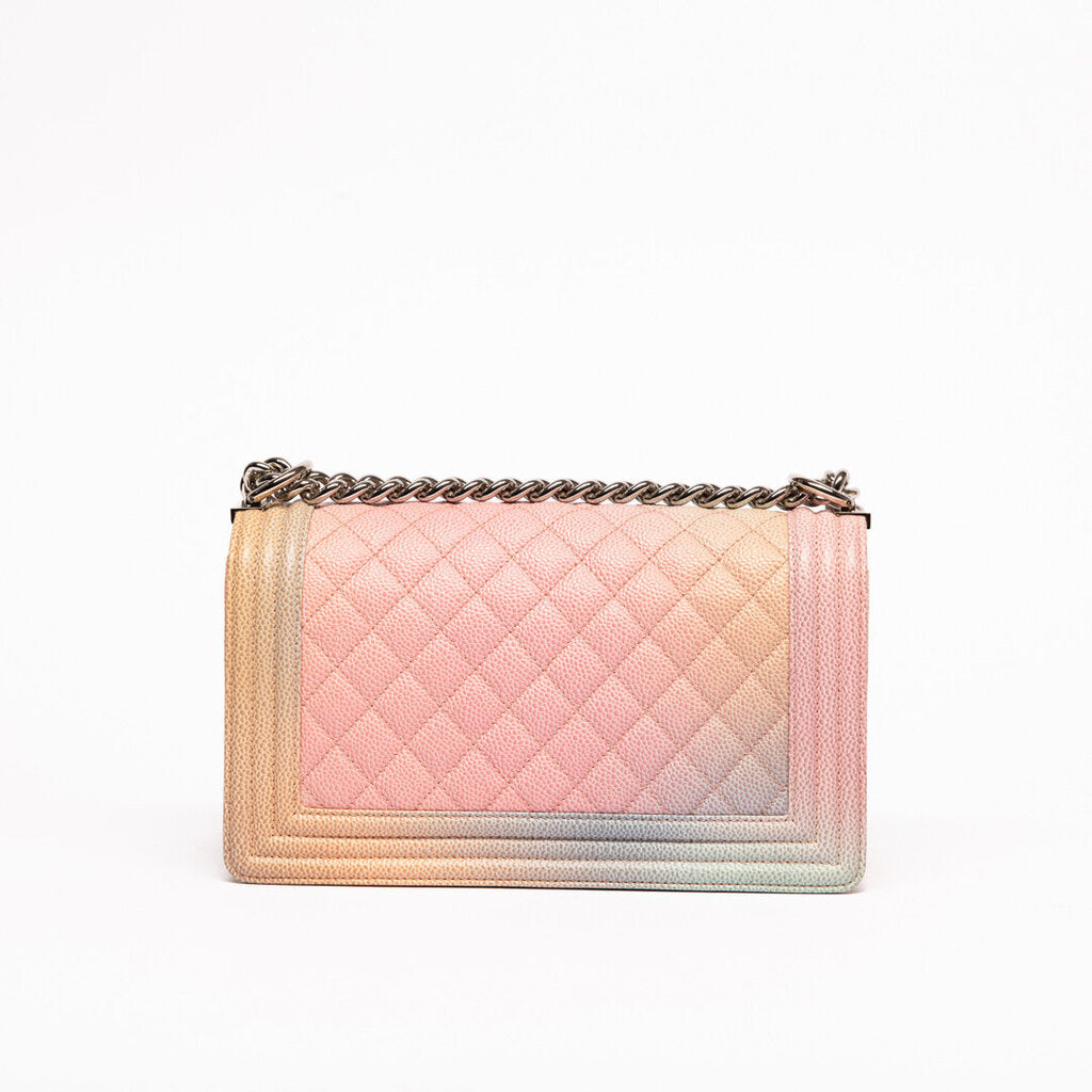 Chanel Rainbow Caviar Medium Leboy