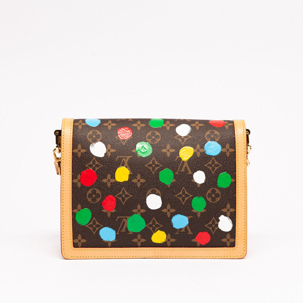 Louis Vuitton Painted Dots Dauphine MM Handbag