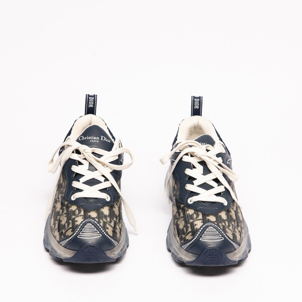 Christian Dior Navy Oblique Vibe Sneaker