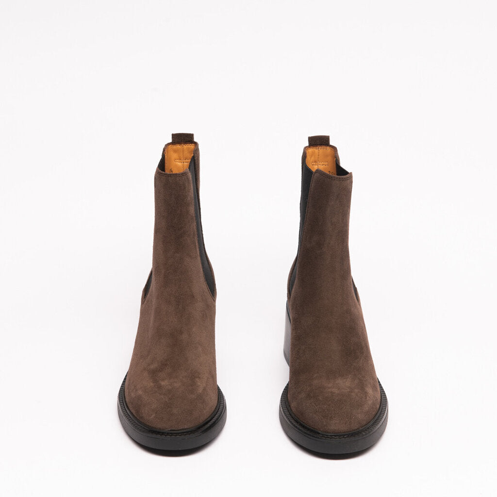 Tod's Brown Suede Ankle Boot