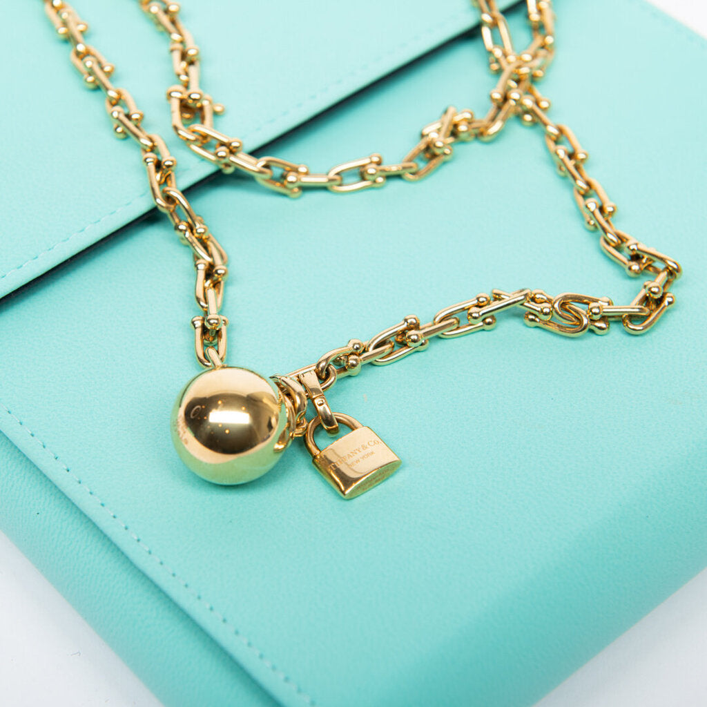Tiffany & Co. 18k YG HardWear Small Wrap Necklace