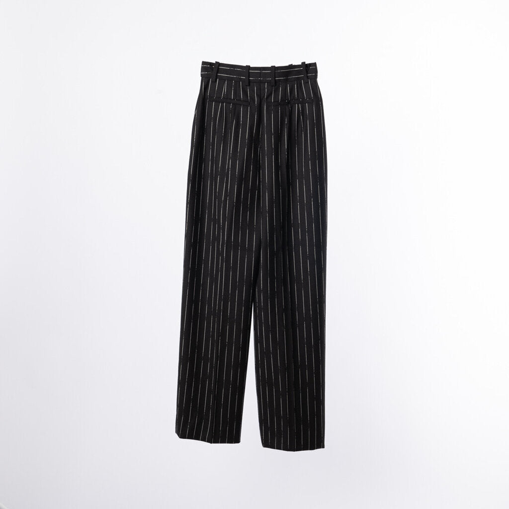 Alexander McQueen Wool Chalk Pin Stripe Blazer & Pant Set (2023)