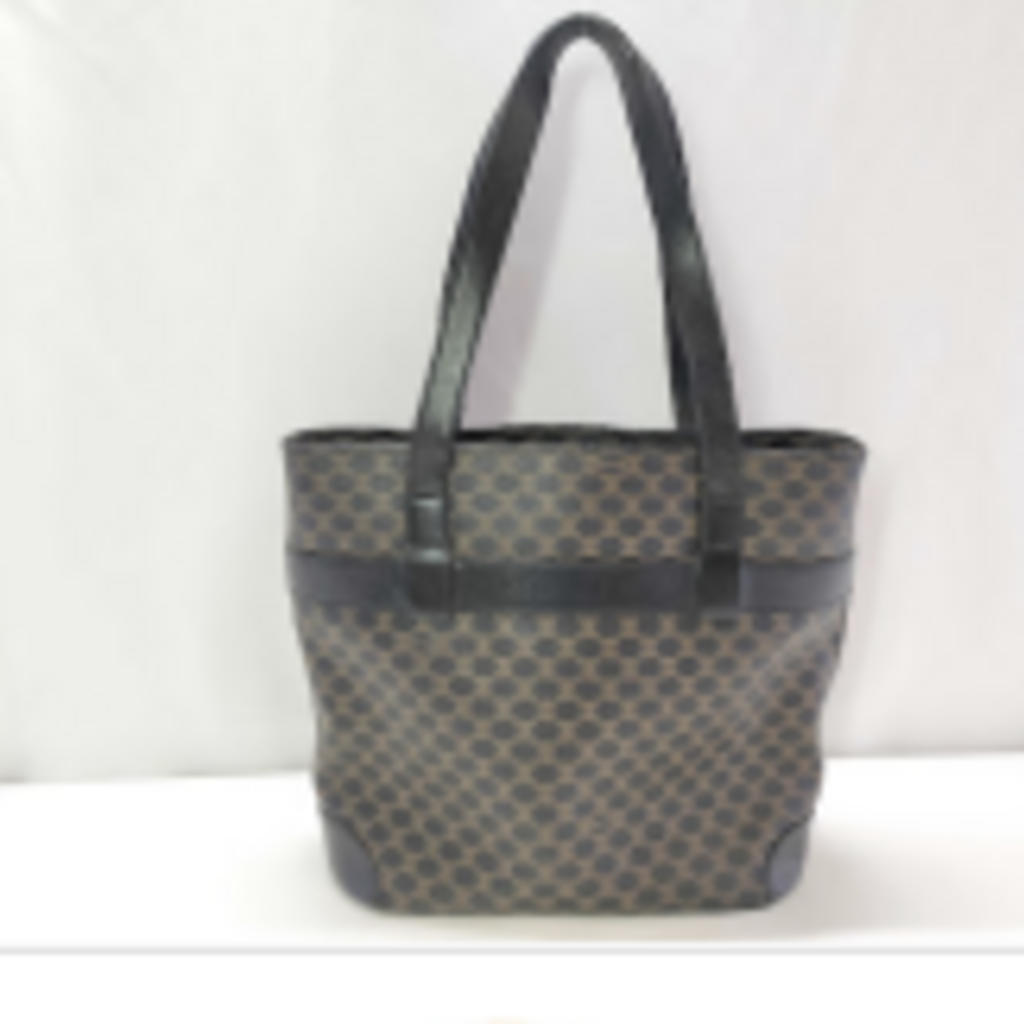 Black & Brown Macadam Small Tote