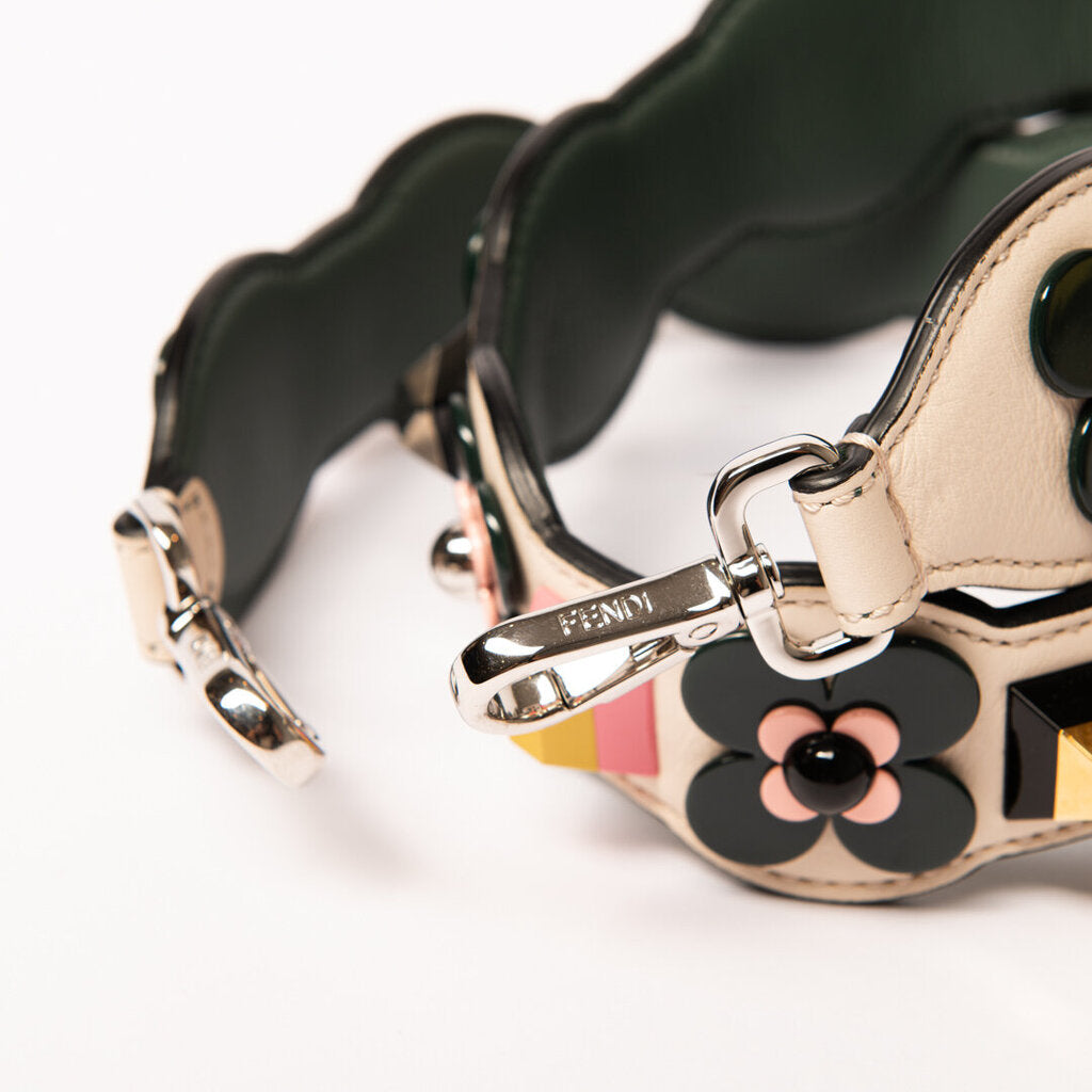 Fendi Multicolored Floral Bag Strap