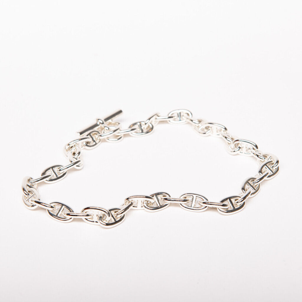 Hermes Silver Chaine d'ancre Necklace