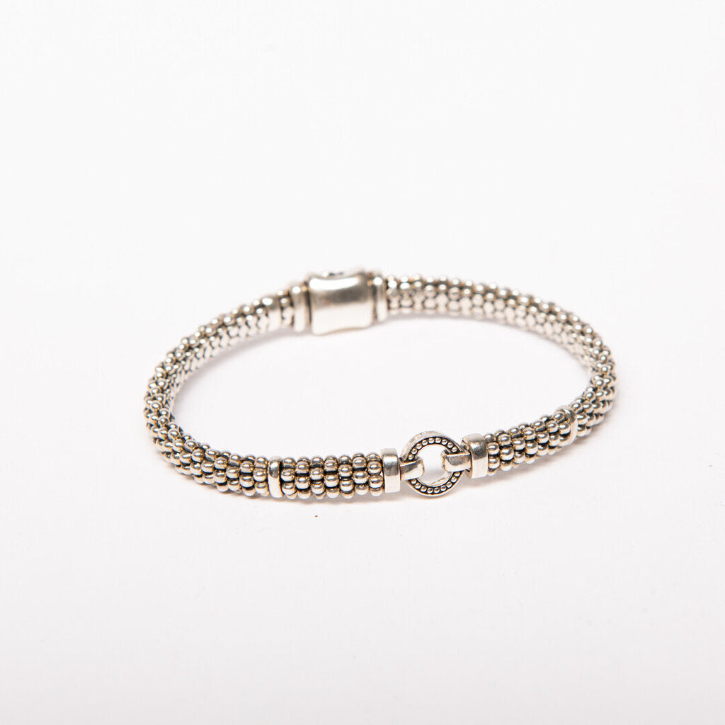 Lagos Sterling Silver Bead Bracelet