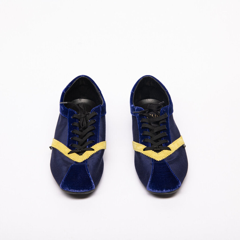 Celine Purple Velvet "the Flat Sneaker"