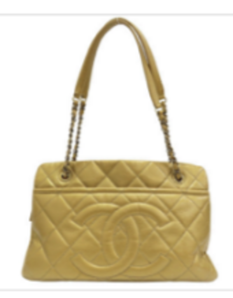 Yellow Leather Timeless Tote