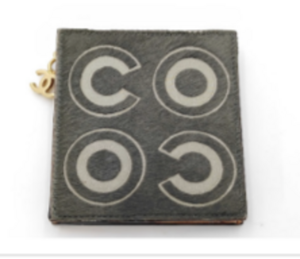 Black Coco Coin Pouch