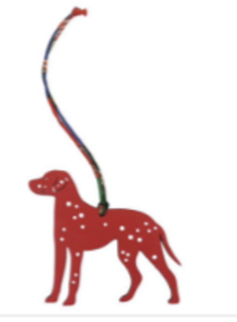 Red Dalmatian Charm