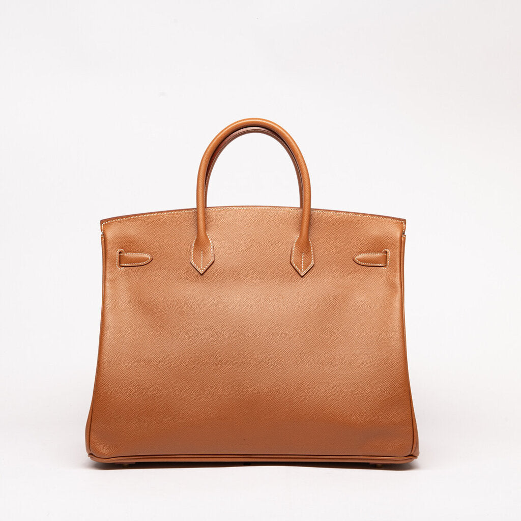 Hermes Gold Courchevel Birkin 40 (2001)