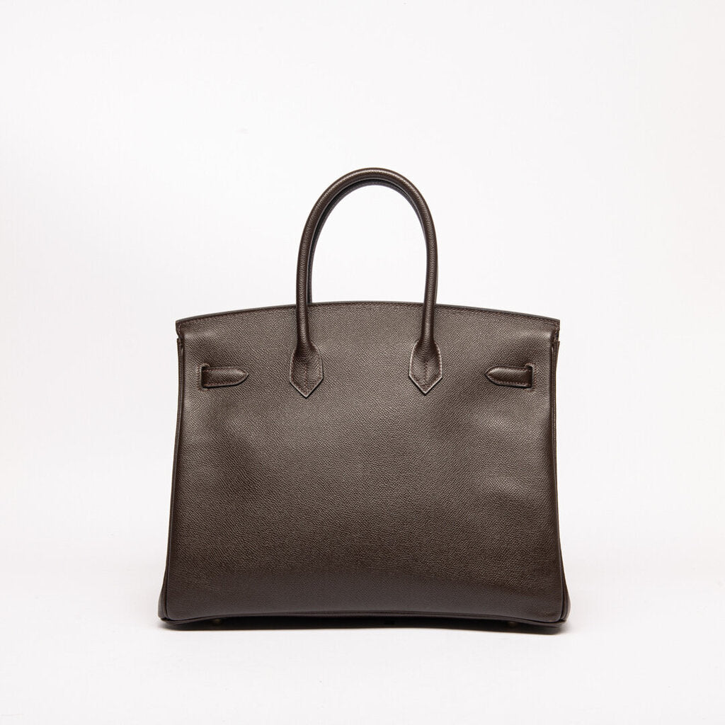 Hermes Brown Epsom Birkin 35 (1998)