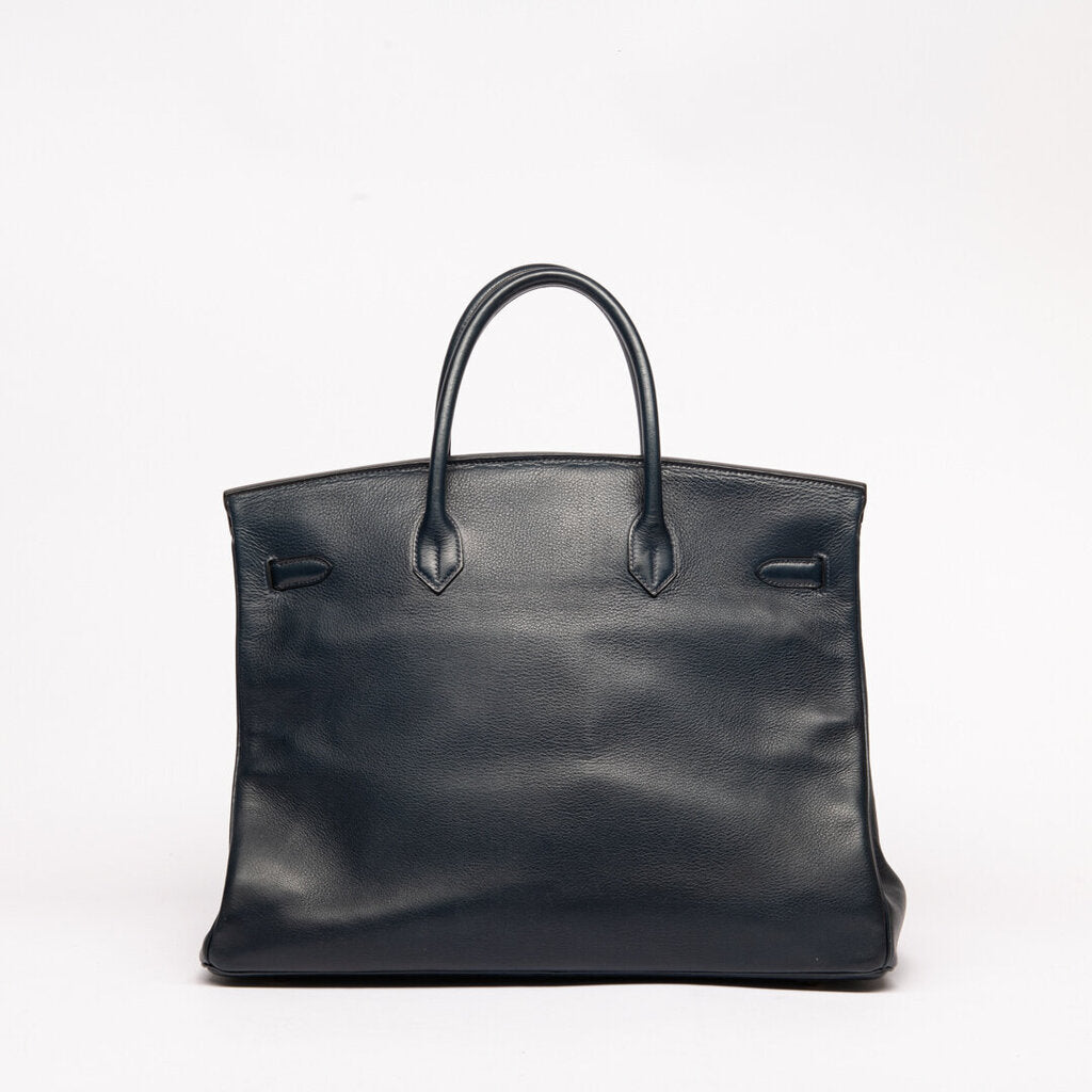 Hermes Navy Vaugo River Birkin 40 (1997)